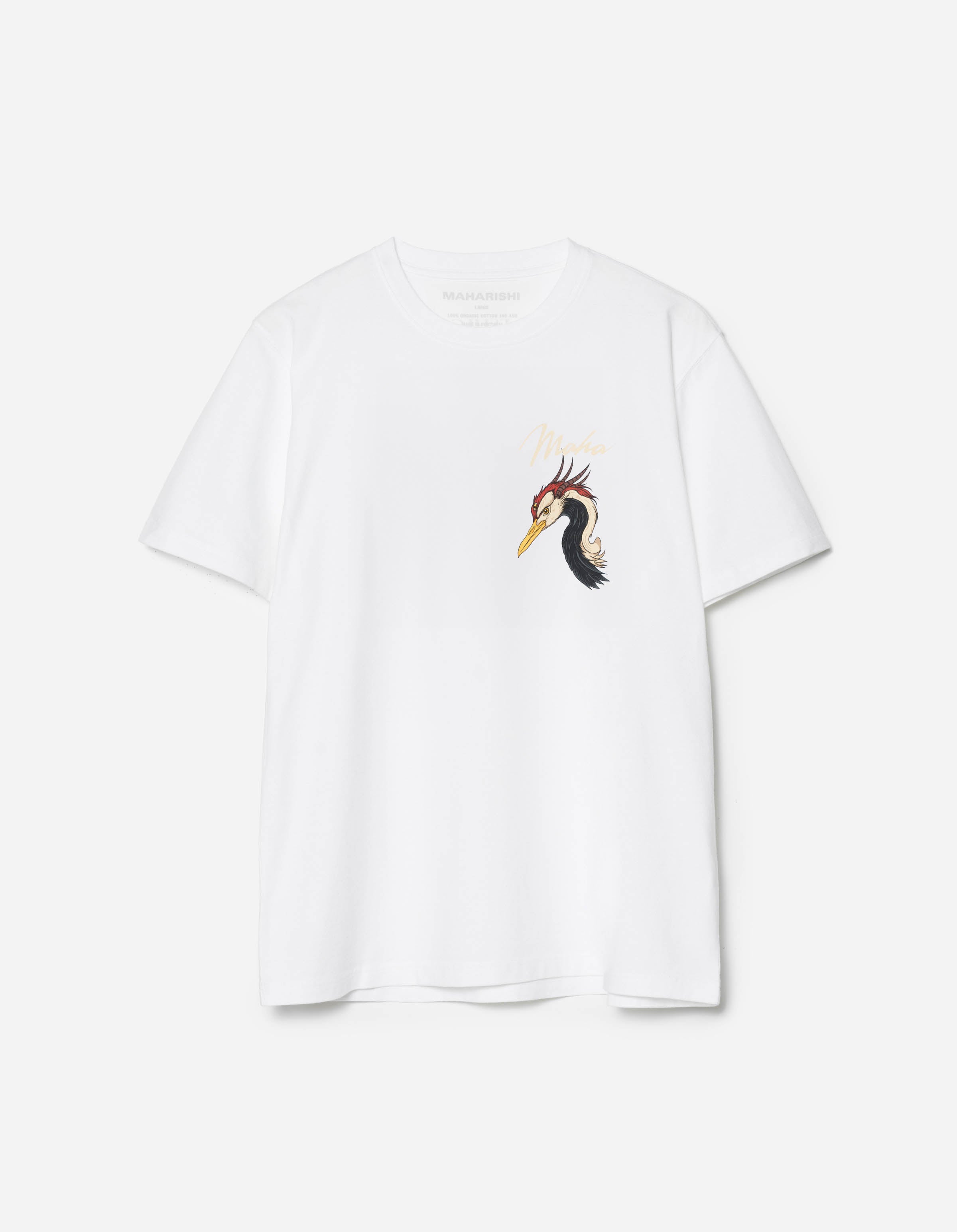 1580 Year of the Crane S/S T-Shirt White – Maharishi