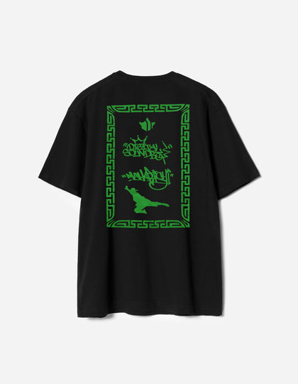 7414 Maharishi DSB004 S/S T-shirt Black/Green