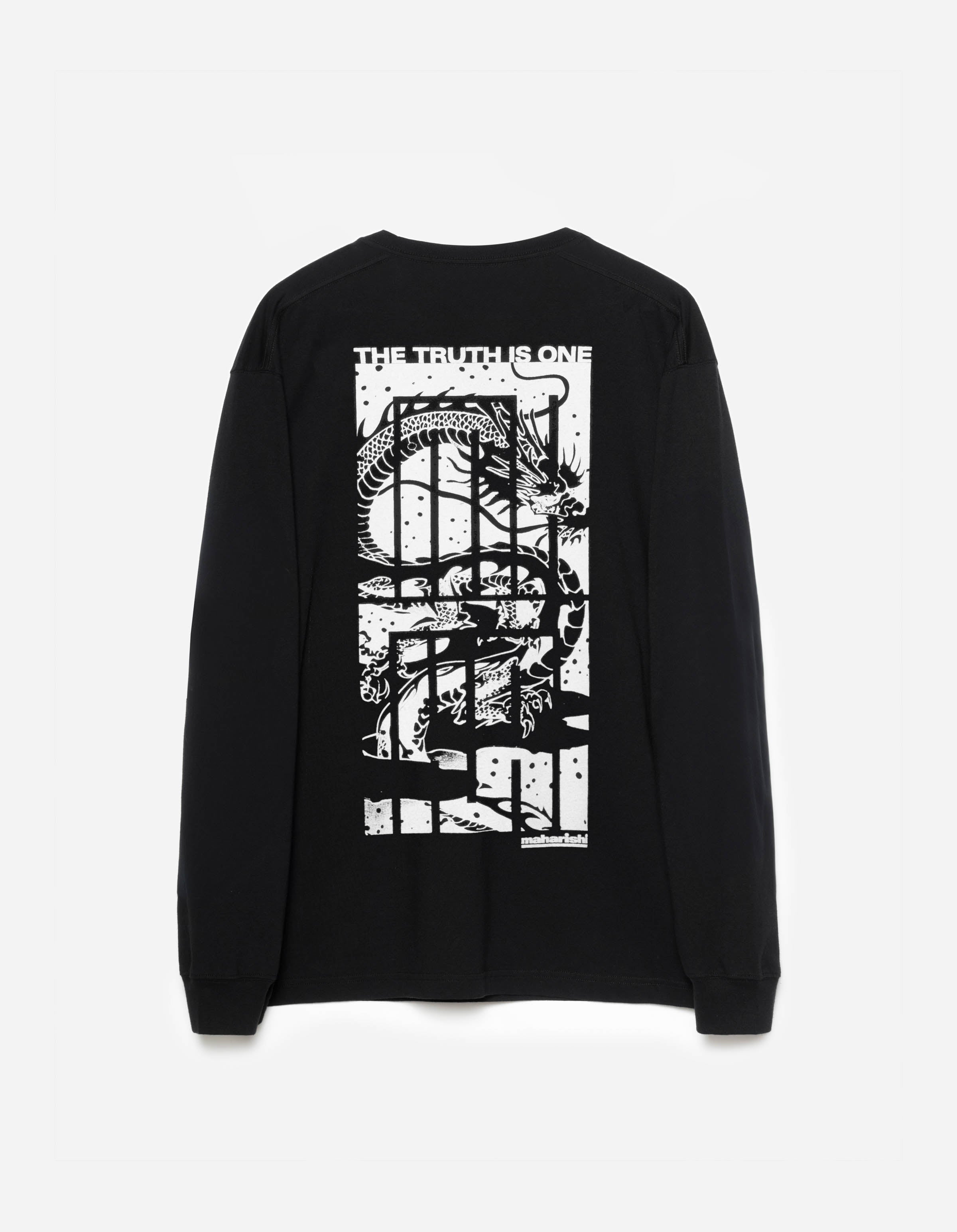 6130 The Truth is One L/S T-Shirt Black – Maharishi