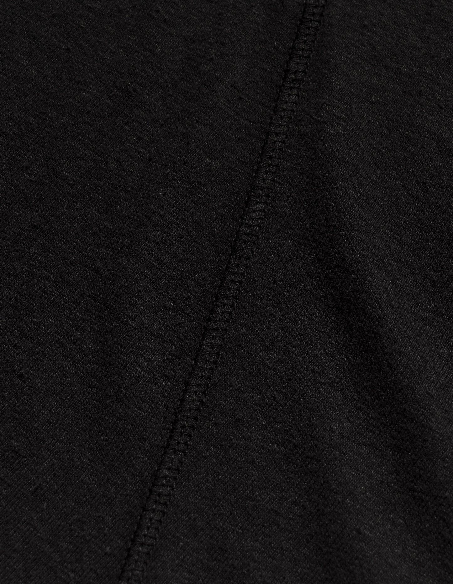 5000 Kesagiri Hemp Oversized T-Shirt Black BLK-108F