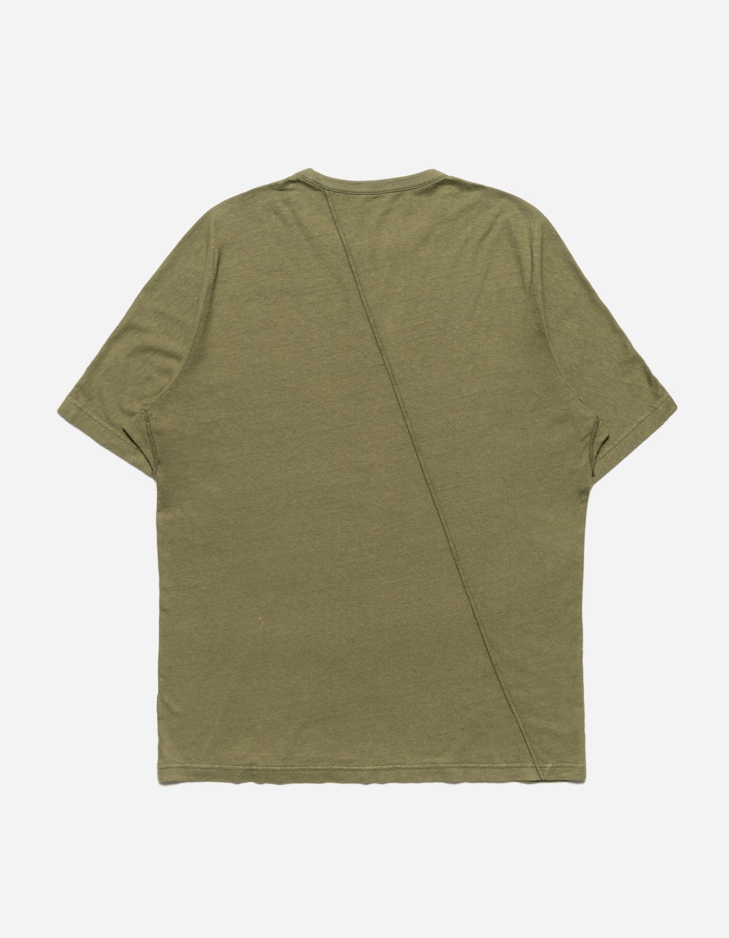 5000 Kesagiri Hemp Oversized T-Shirt Olive OG-107F