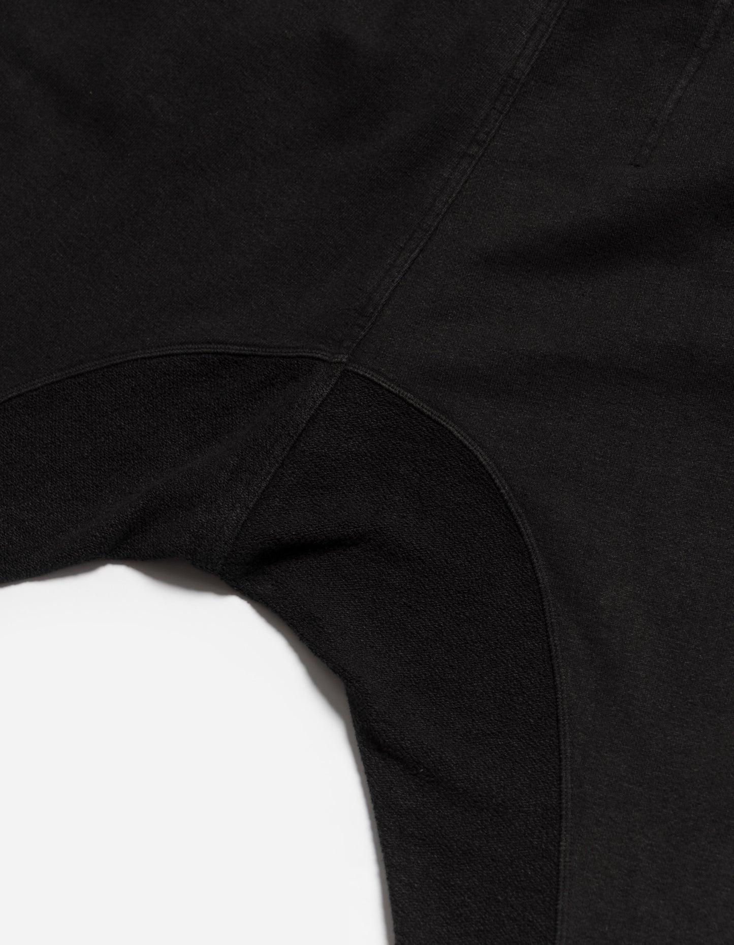 5003 Kesagiri Hemp Low Sweatpants Black BLK-108F