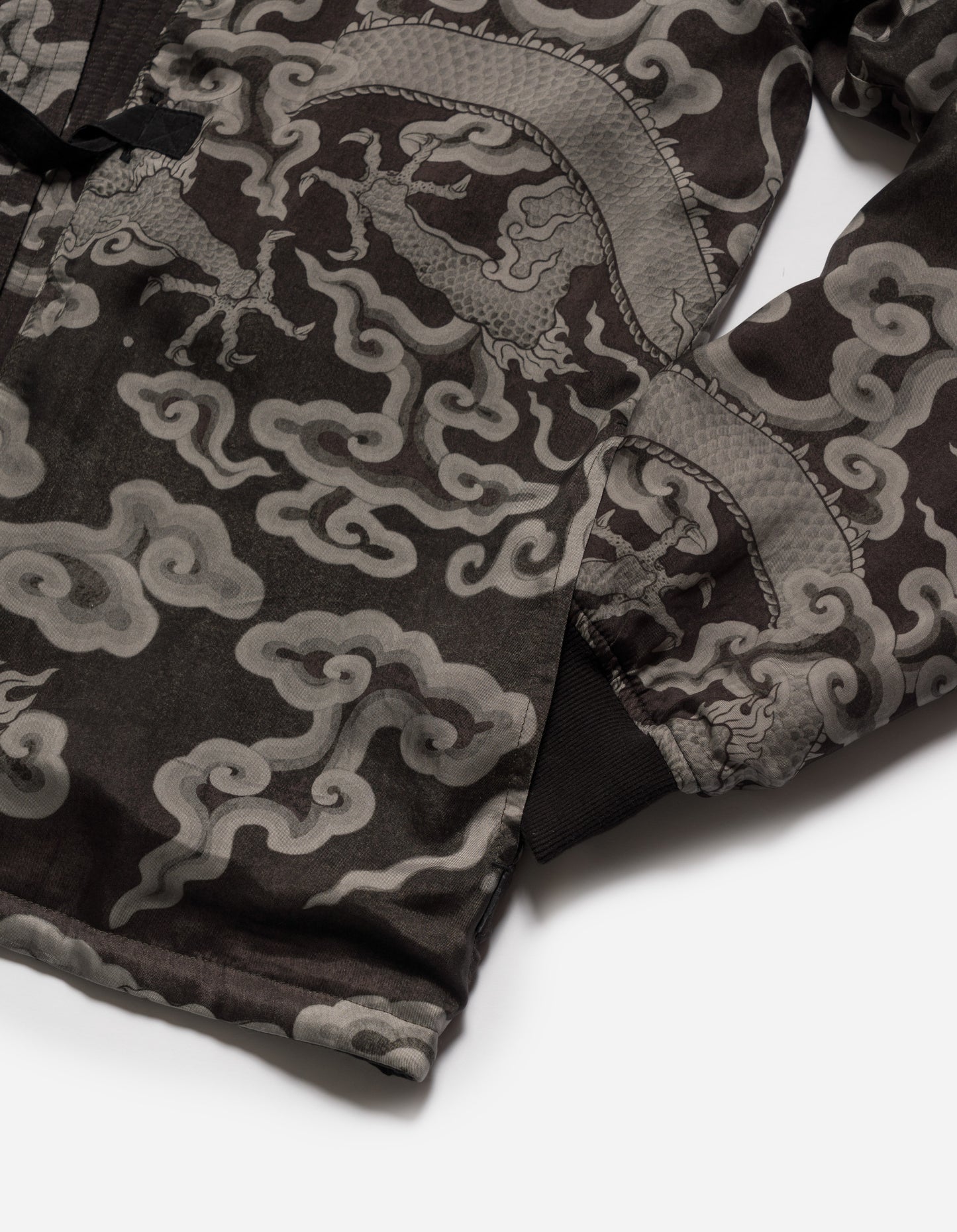 5027 30th Anniversary Reversible Kimono Black