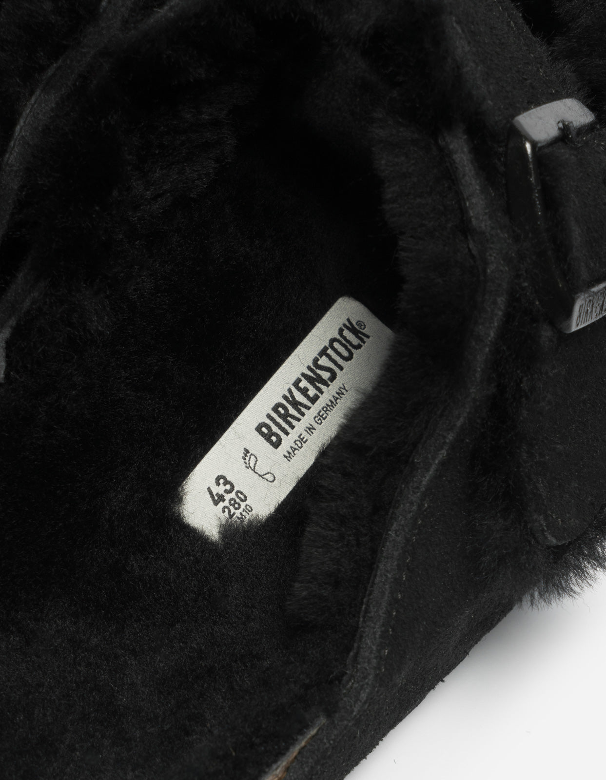 Birkenstock Arizona VL Shearling Black