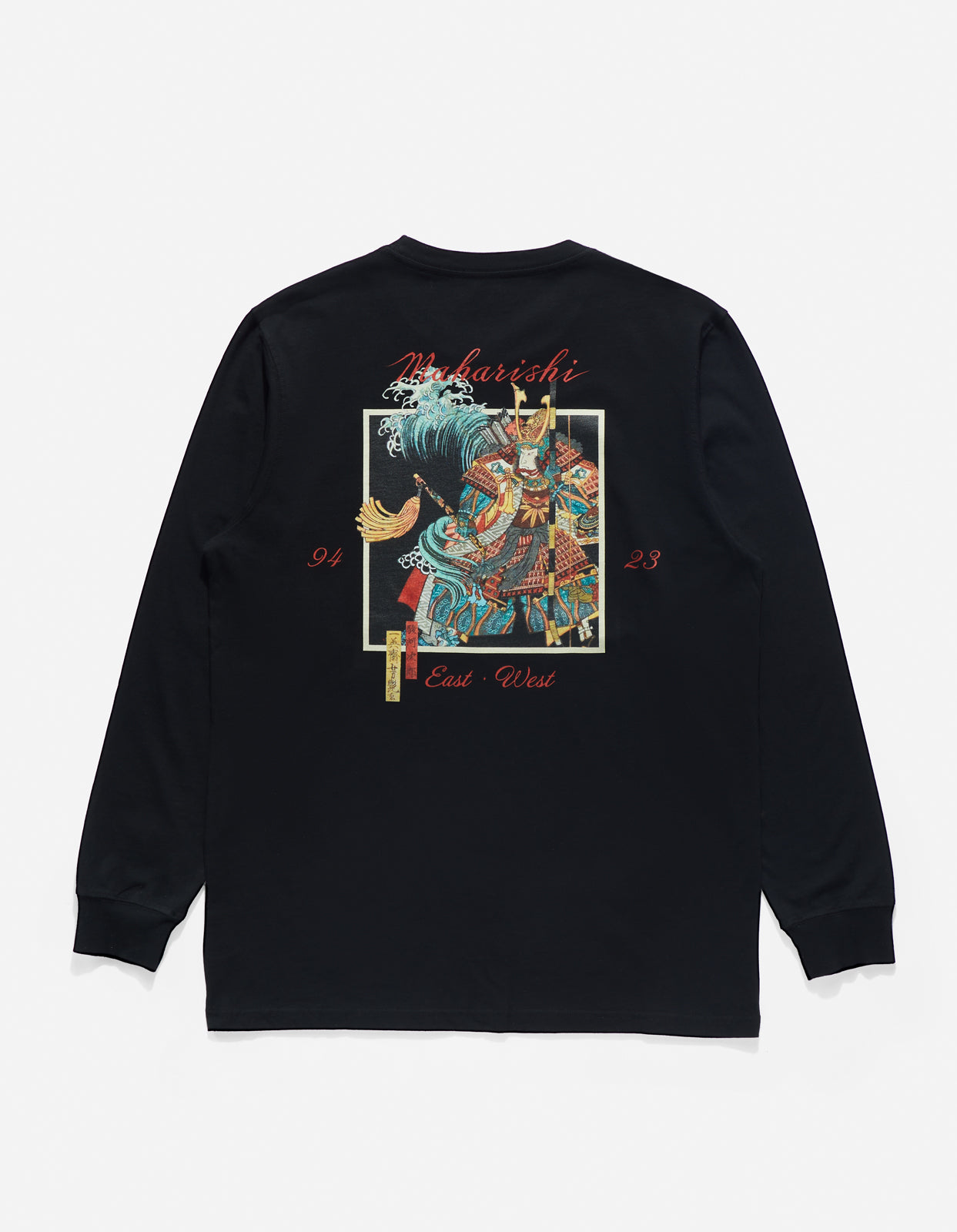 Maharishi Samurai vs. Dragon L/S T-Shirt Black