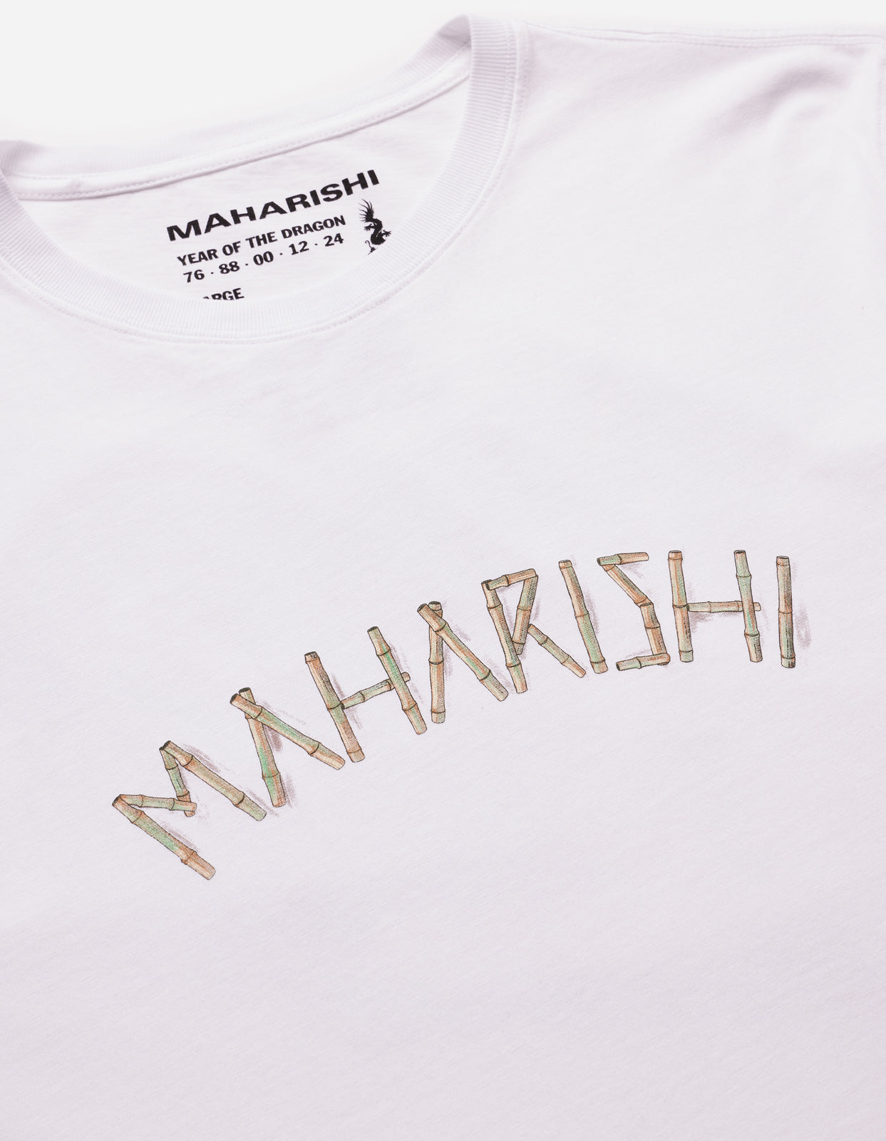 1278 Bamboo Maharishi T-Shirt White