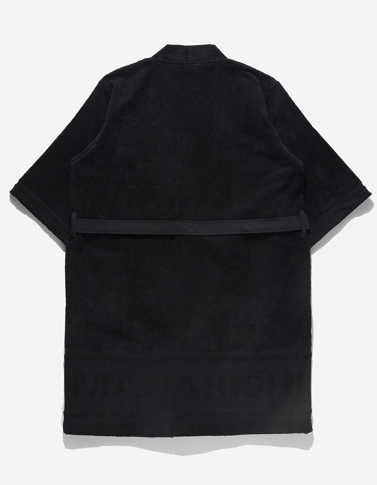 9872 Kimono Robe · Organic Cotton 700 Black
