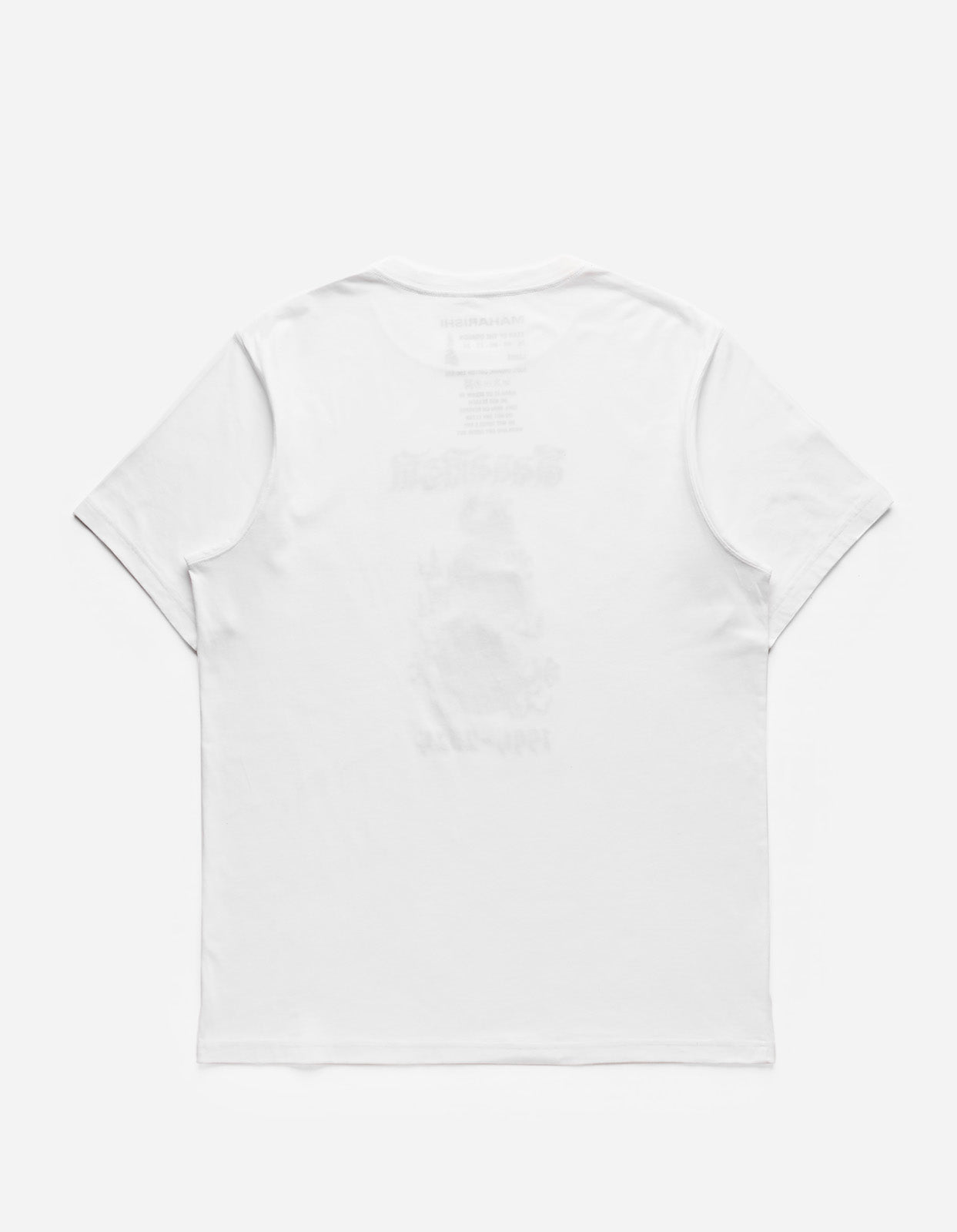 5017 Descending Dragon T-Shirt White
