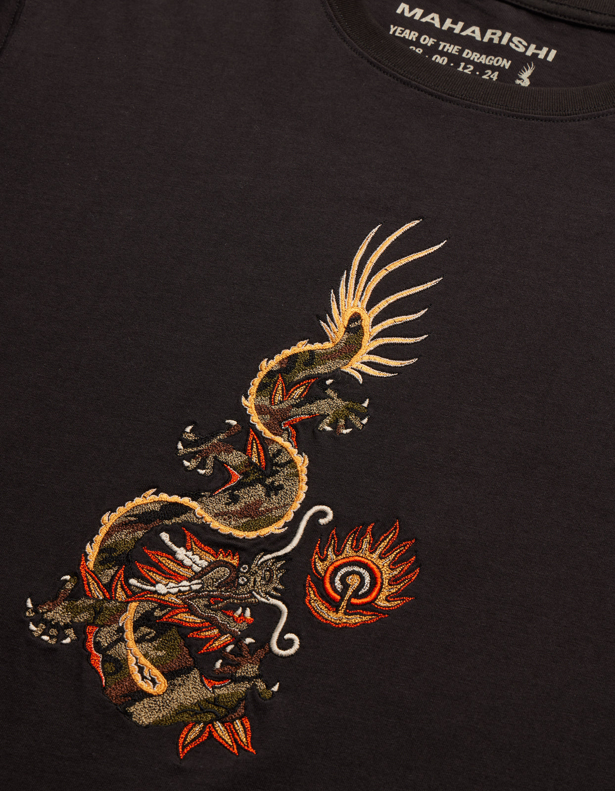 5125 Original Dragon T-Shirt Black