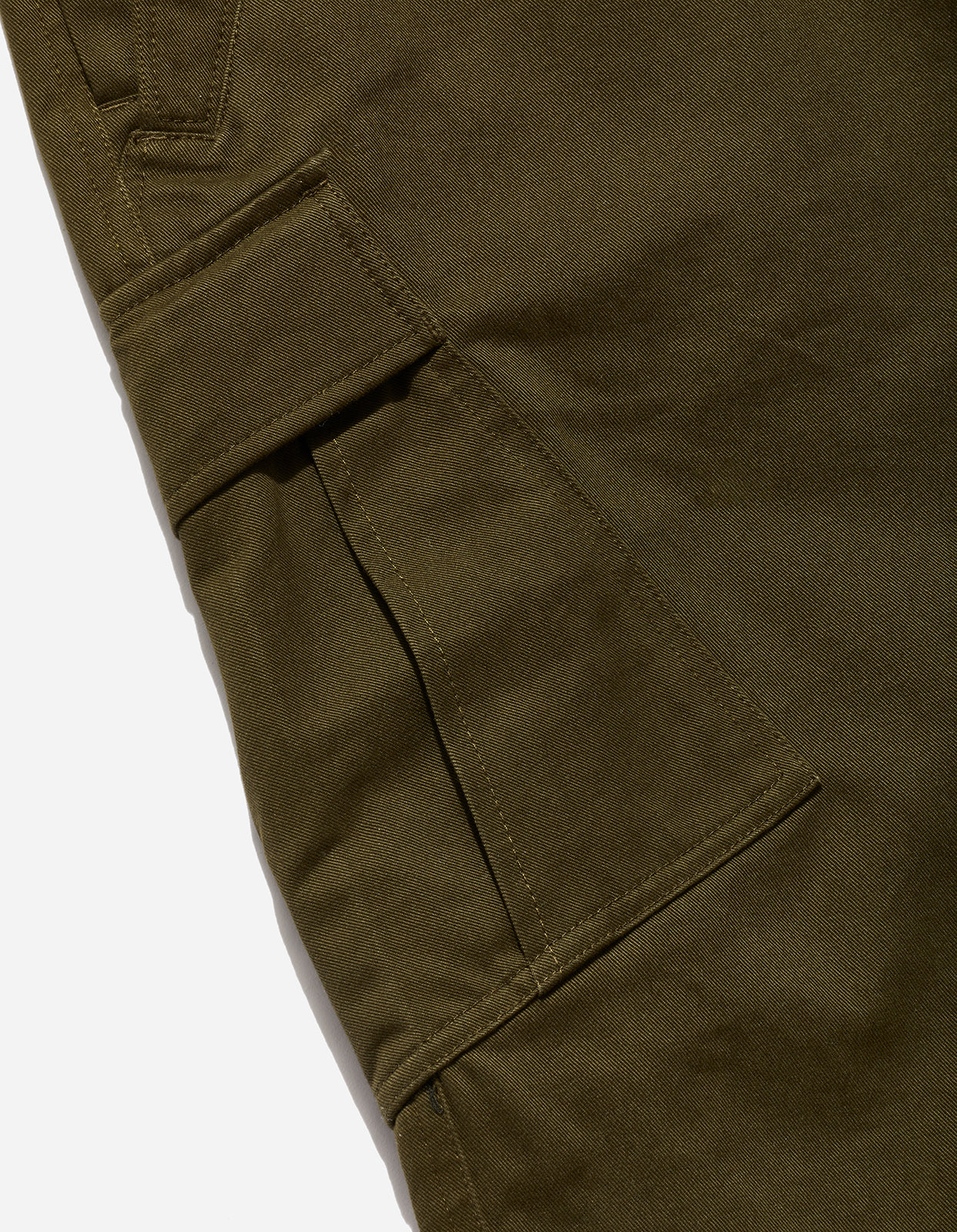 7026 MILTYPE Organic Cargo Pants Mil Olive