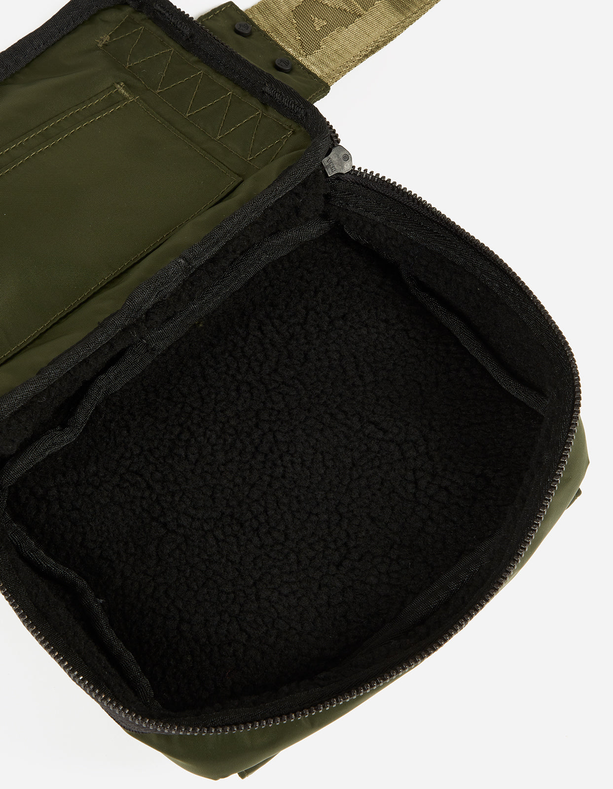9633 Maharishi Mini Travel Waist Bag · 420D Nylon Olive