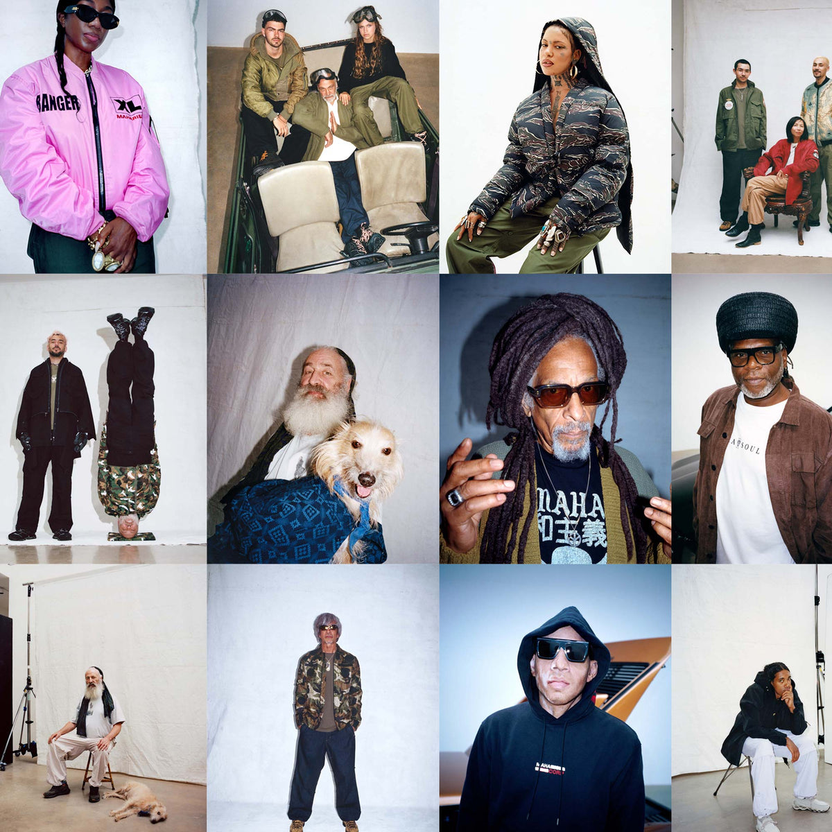 Friends of Maharishi, Photographed by Tyrone Lebon