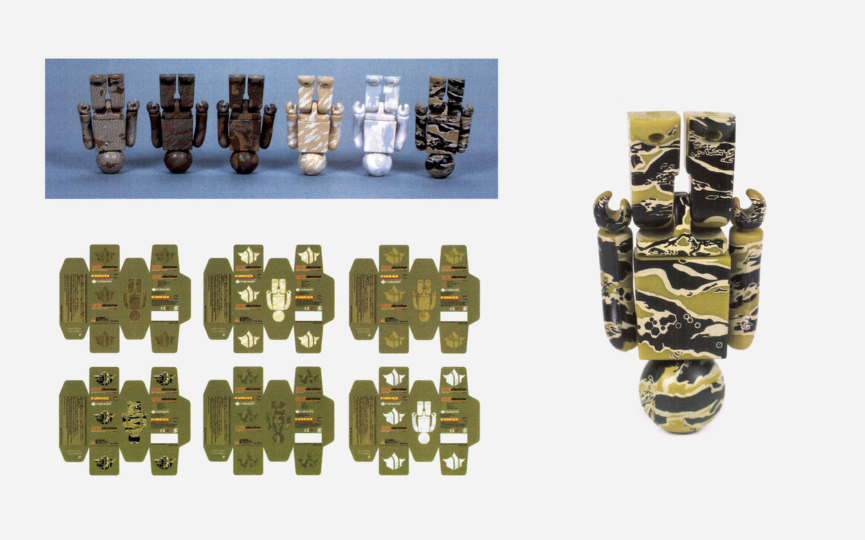 DPM IDENTIFIER SERIES 1 KUBRICK BY MEDICOM TOY JAPAN