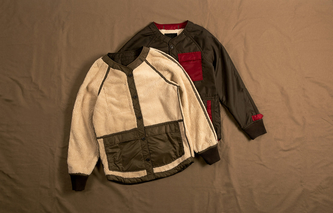 Reversible Italian Nylon Fleece