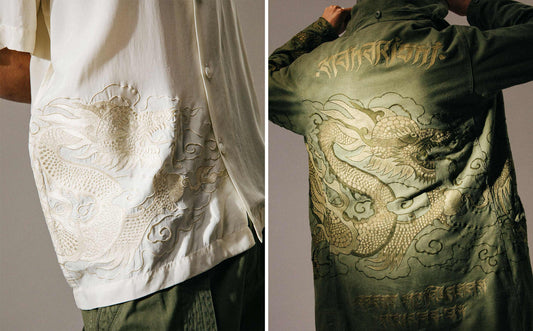 Tibetan Dragon Embroidery
