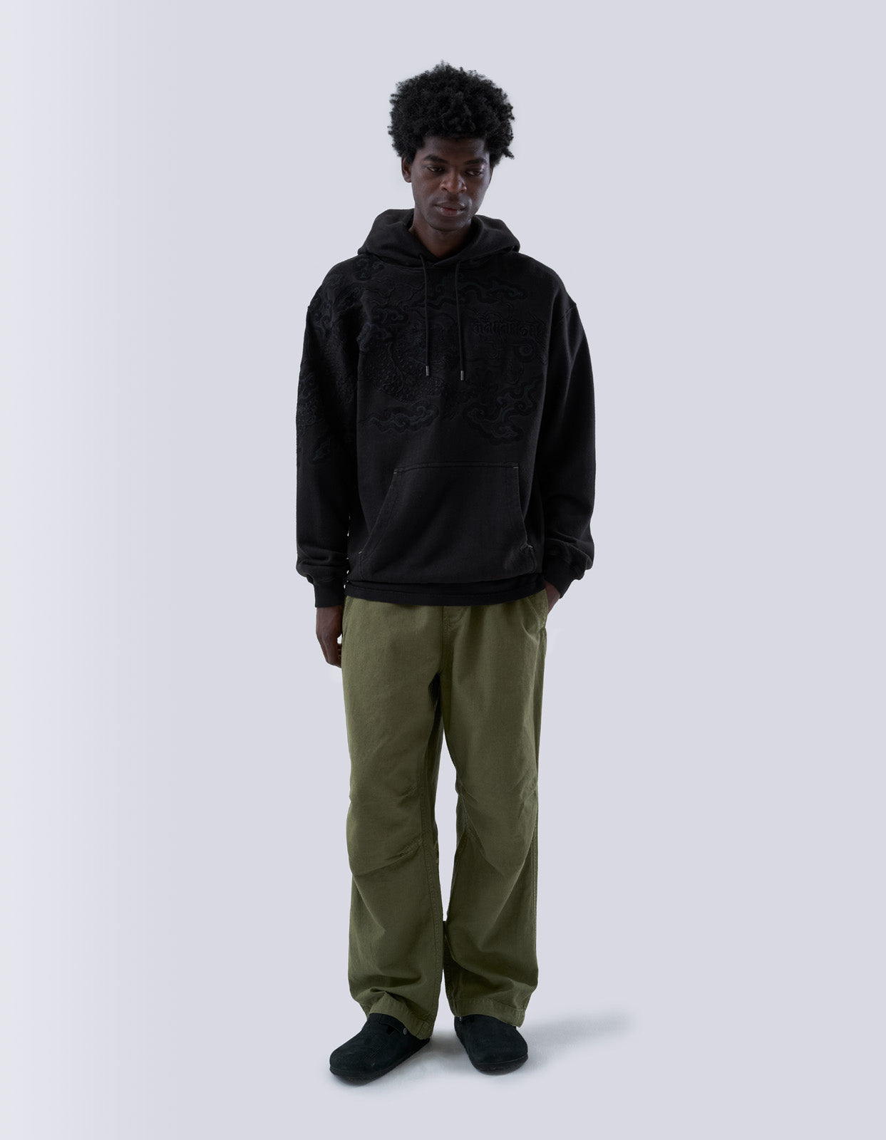 Essentials Track Pants in Olive