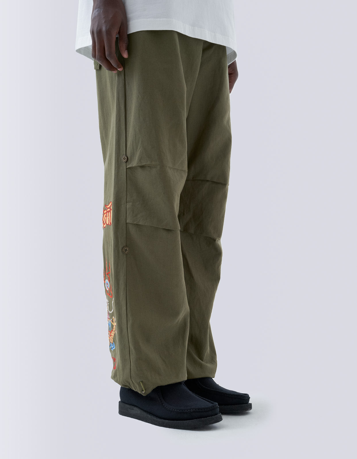 5021 Descending Dragon Loose Snopants® Olive OG-107F