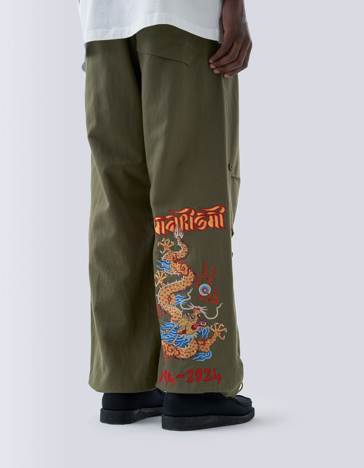 5021 Descending Dragon Loose Snopants® Olive OG-107F