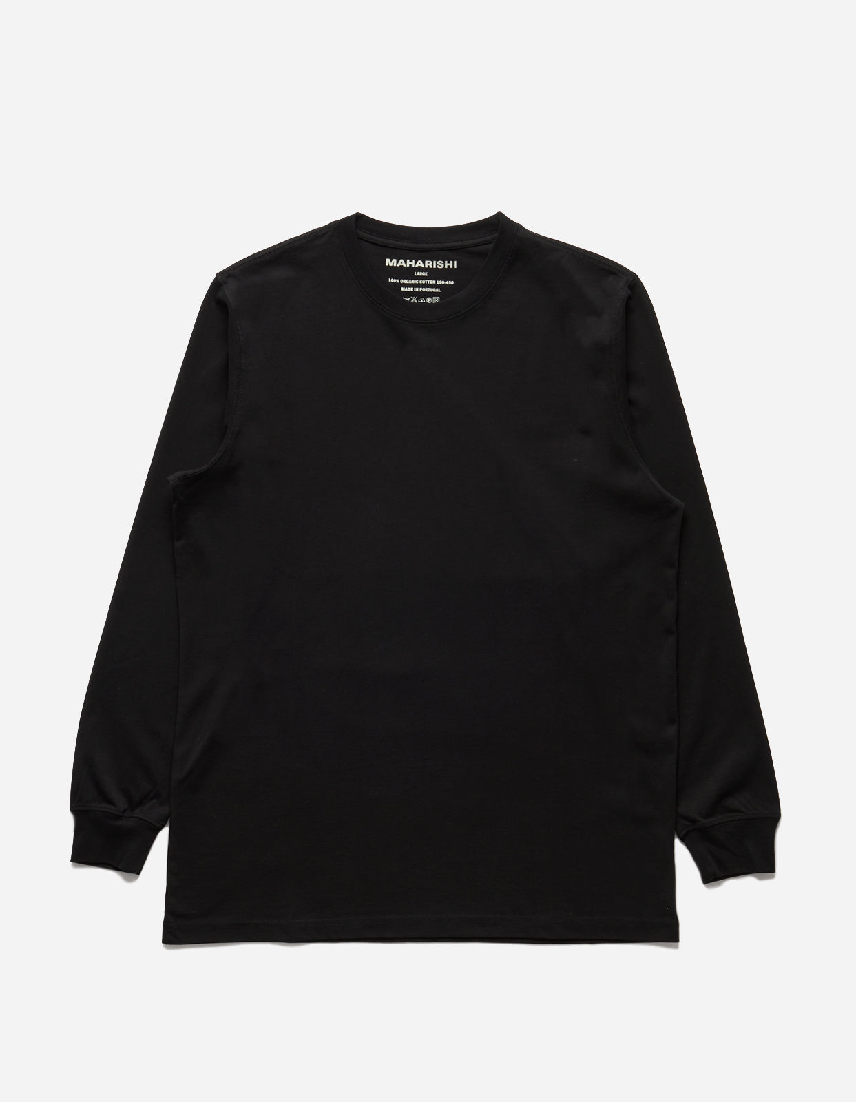 1083 Hikeshi Organic L/S T-Shirt Black