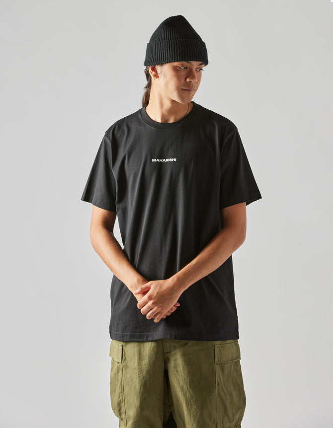 1105 The Man in the Mask T-Shirt Black
