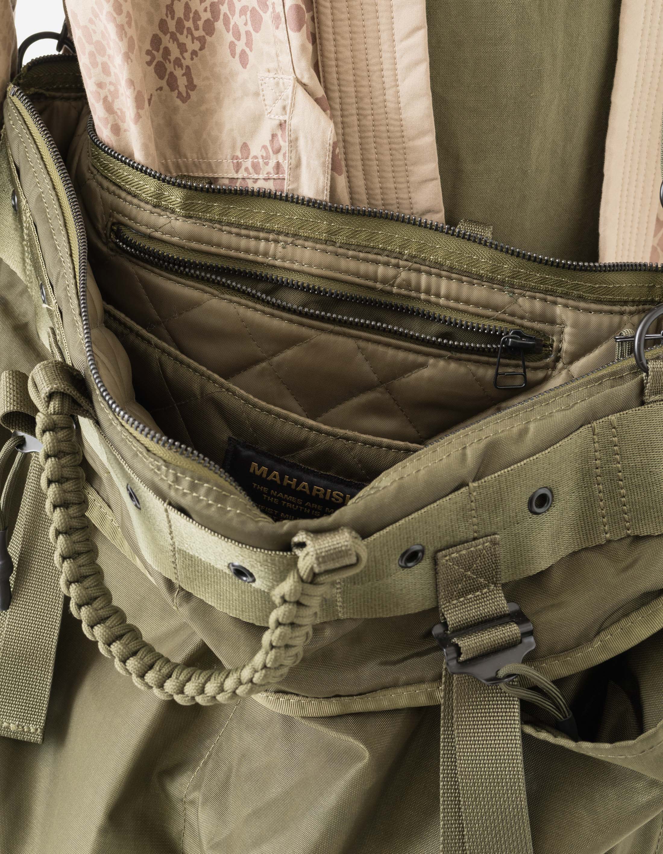 1112 Maha M.A.L.I.C.E. Day Carry Bag Olive – Maharishi 1112 Maha M.A.L.I.C.E. Day Carry Bag Olive – Maharishi