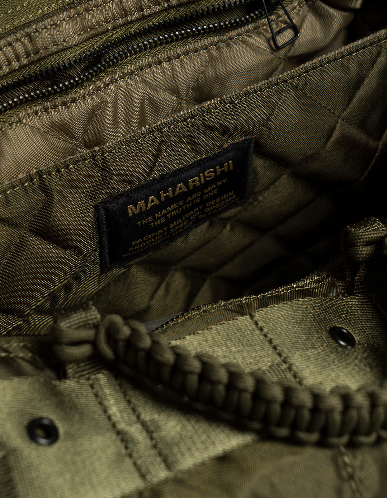 1112 Maha M.A.L.I.C.E. Day Carry Bag Olive – Maharishi