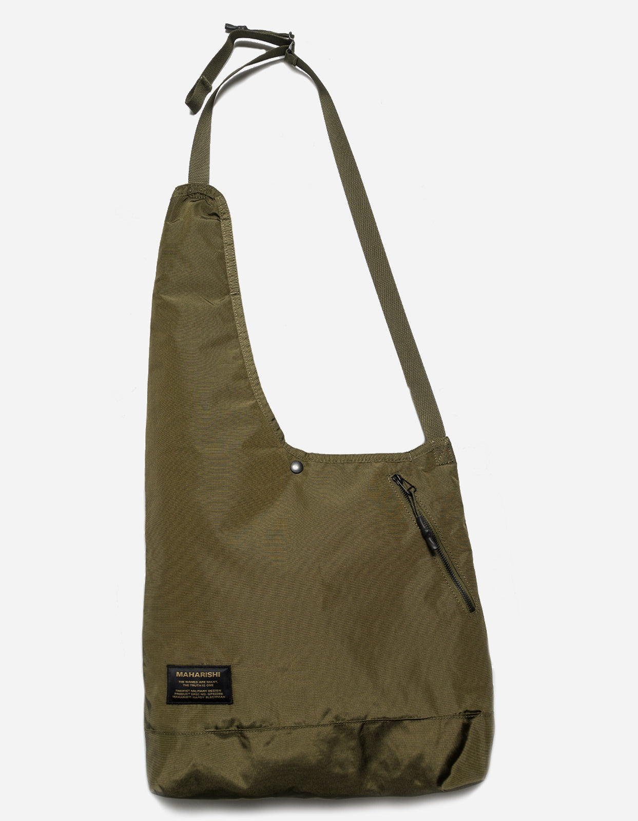 1113 Maha M.A.L.I.C.E. Monk Sling Bag Olive – Maharishi