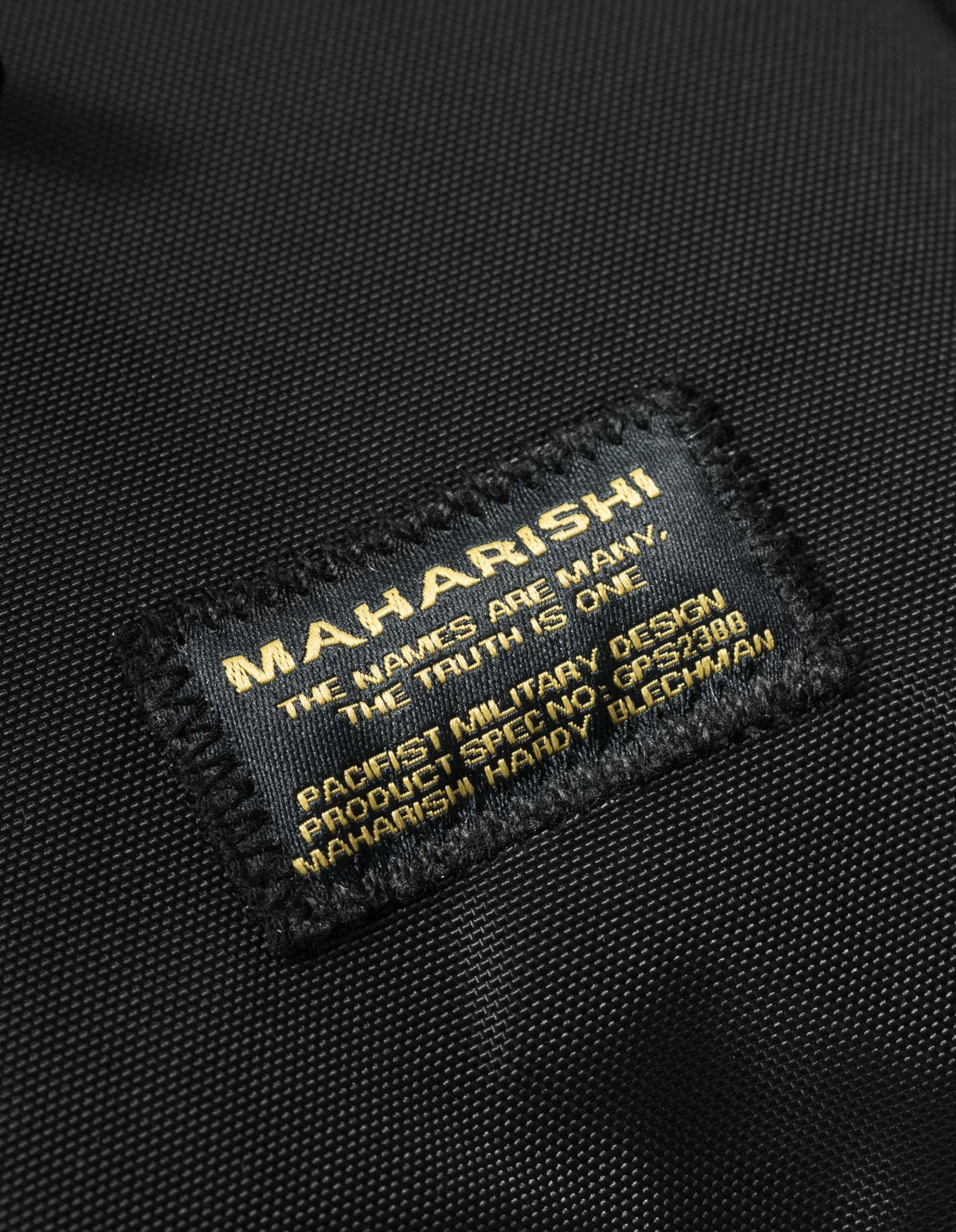 1116 Maha M.A.L.I.C.E. Pouch Bag Black