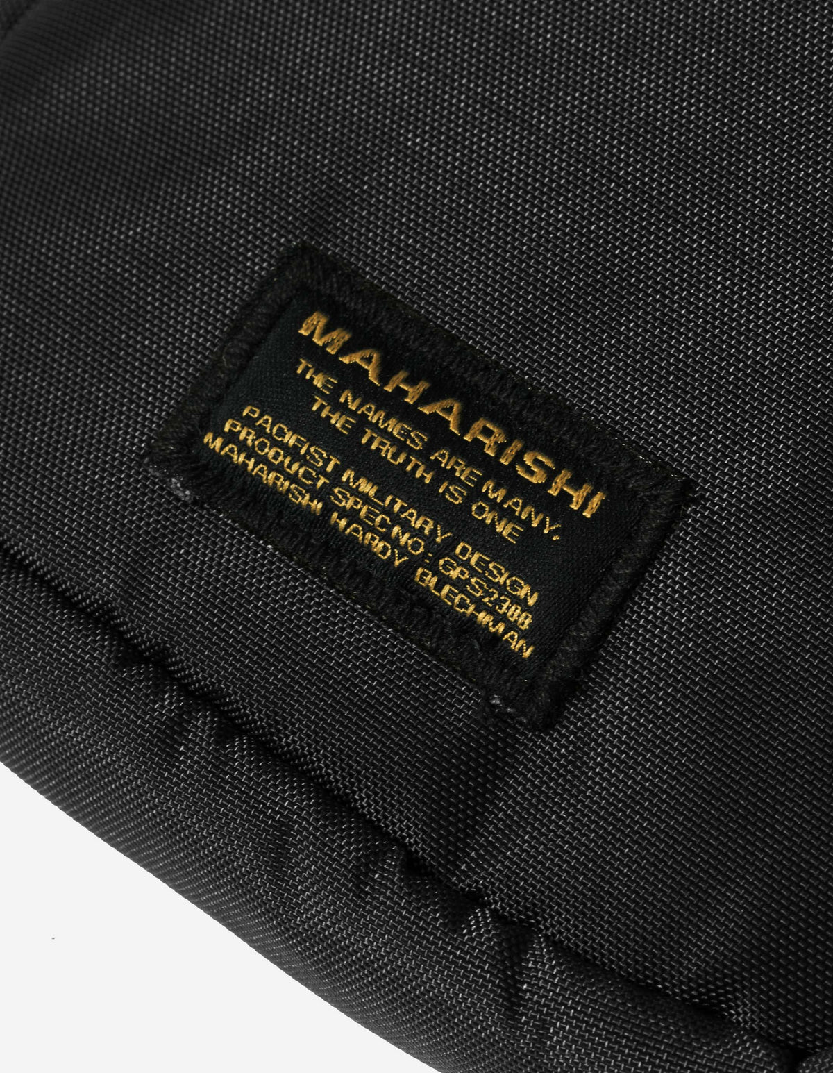 1117 Maha MA Pocket Pouch Black