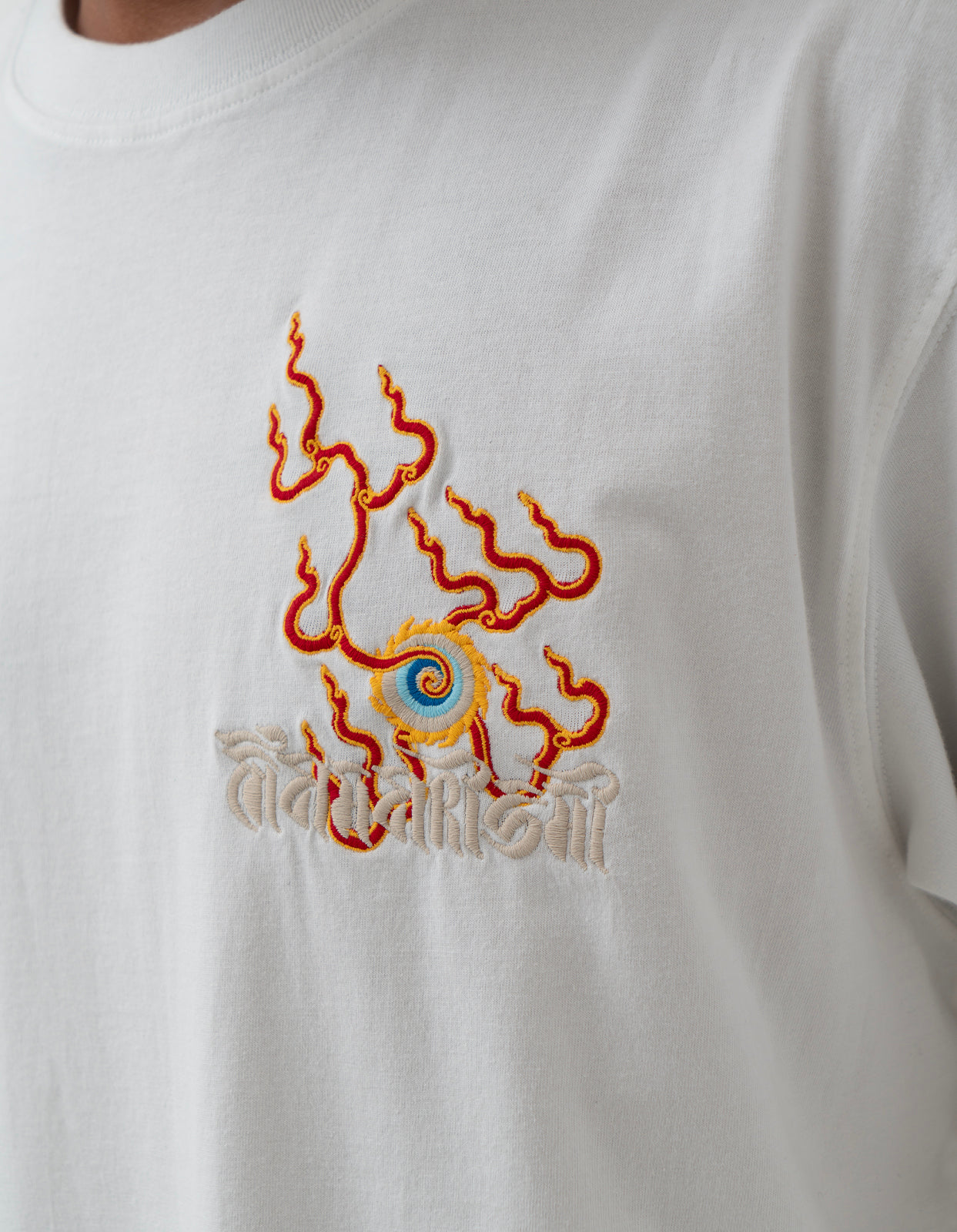 1254 Flaming Pearl T-Shirt White