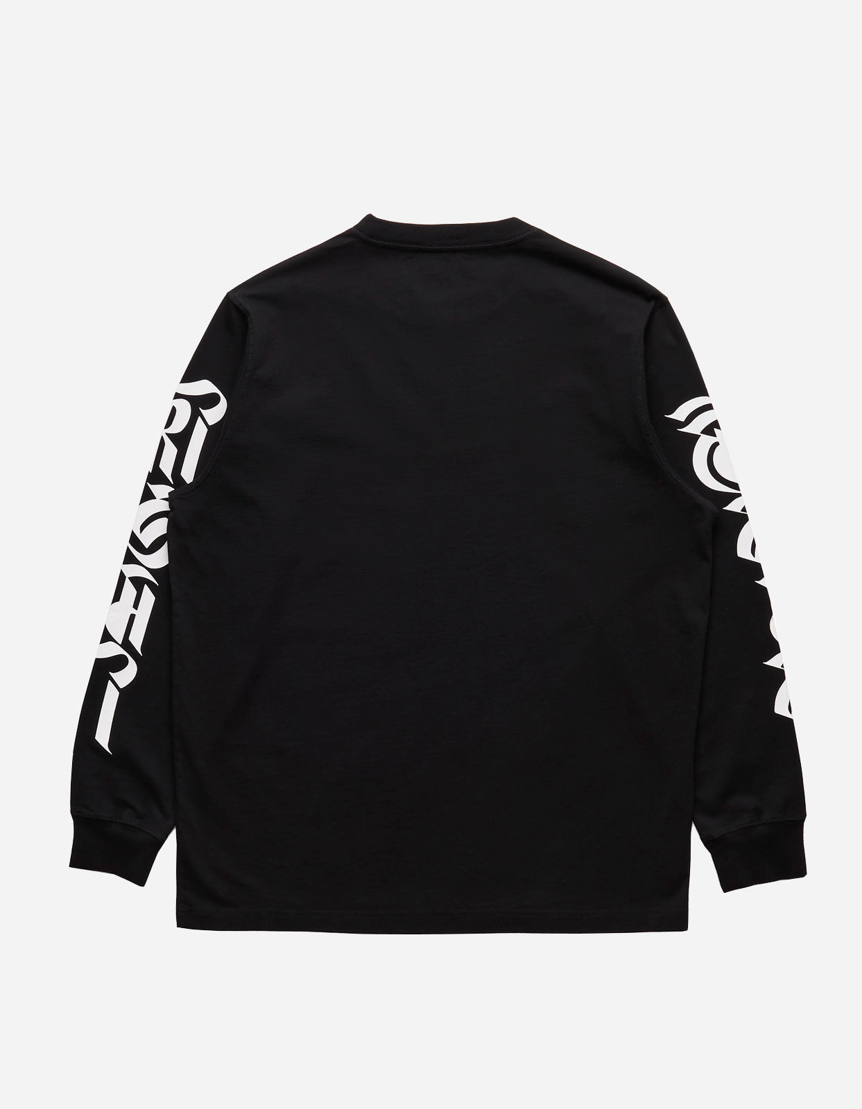 1255 Tibetan Sanskrit LS T-Shirt Black