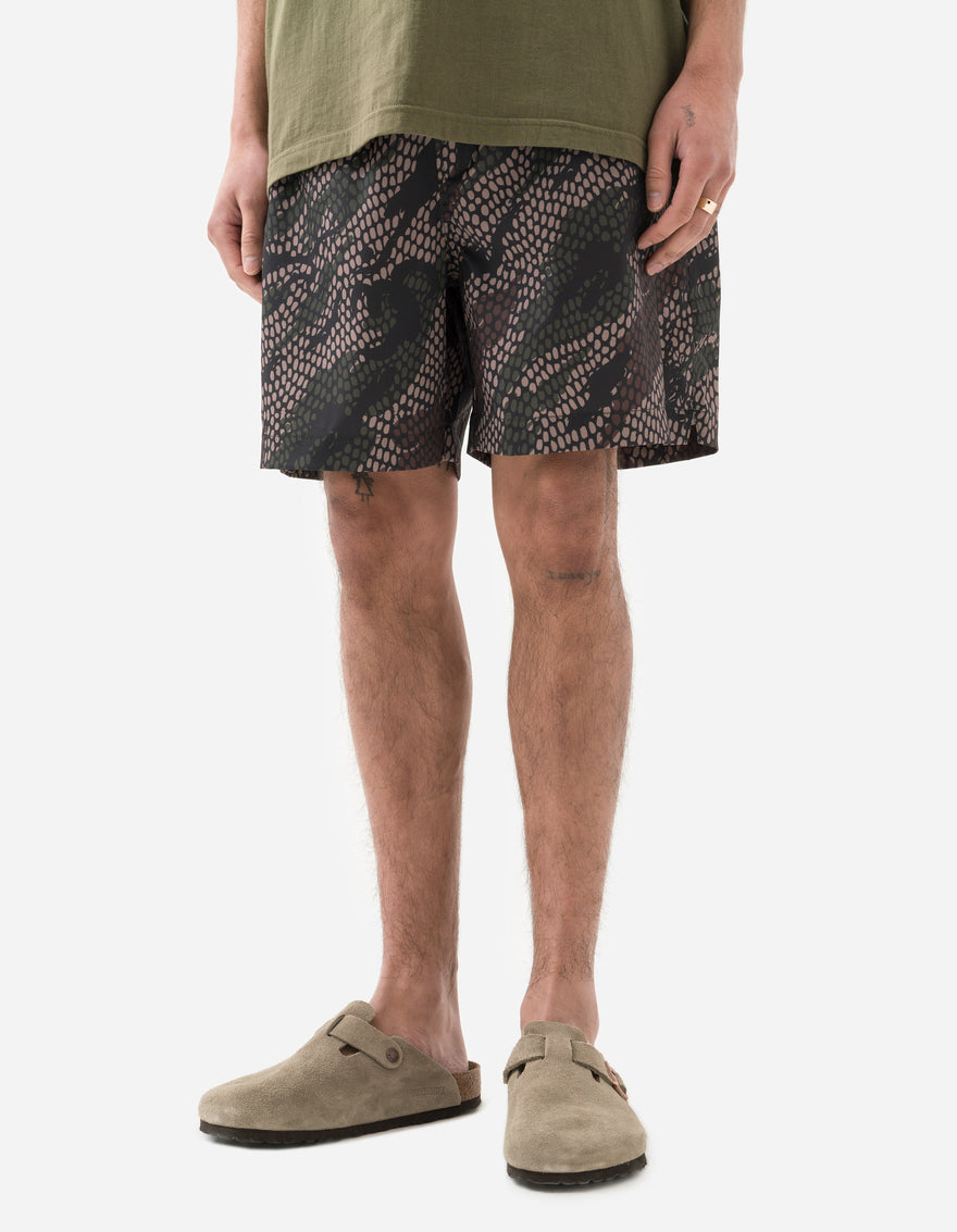 1271 Camo Swim Shorts Woodland