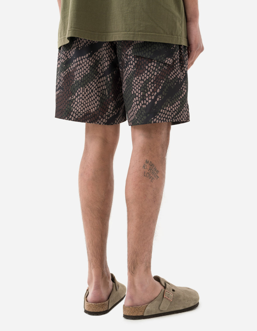 1271 Camo Swim Shorts Woodland