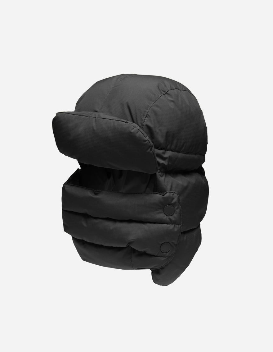 1383 Padded Aviator Hat Black
