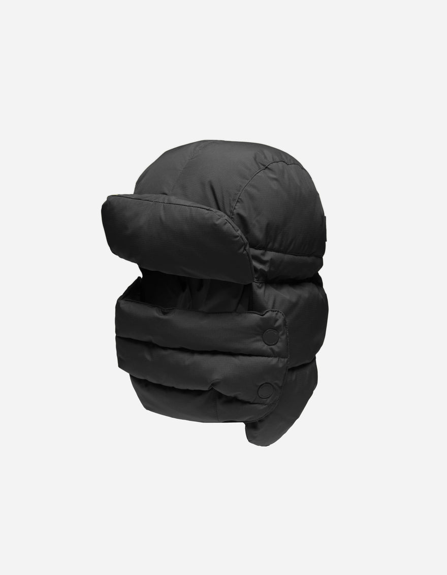 1383 Padded Aviator Hat Black