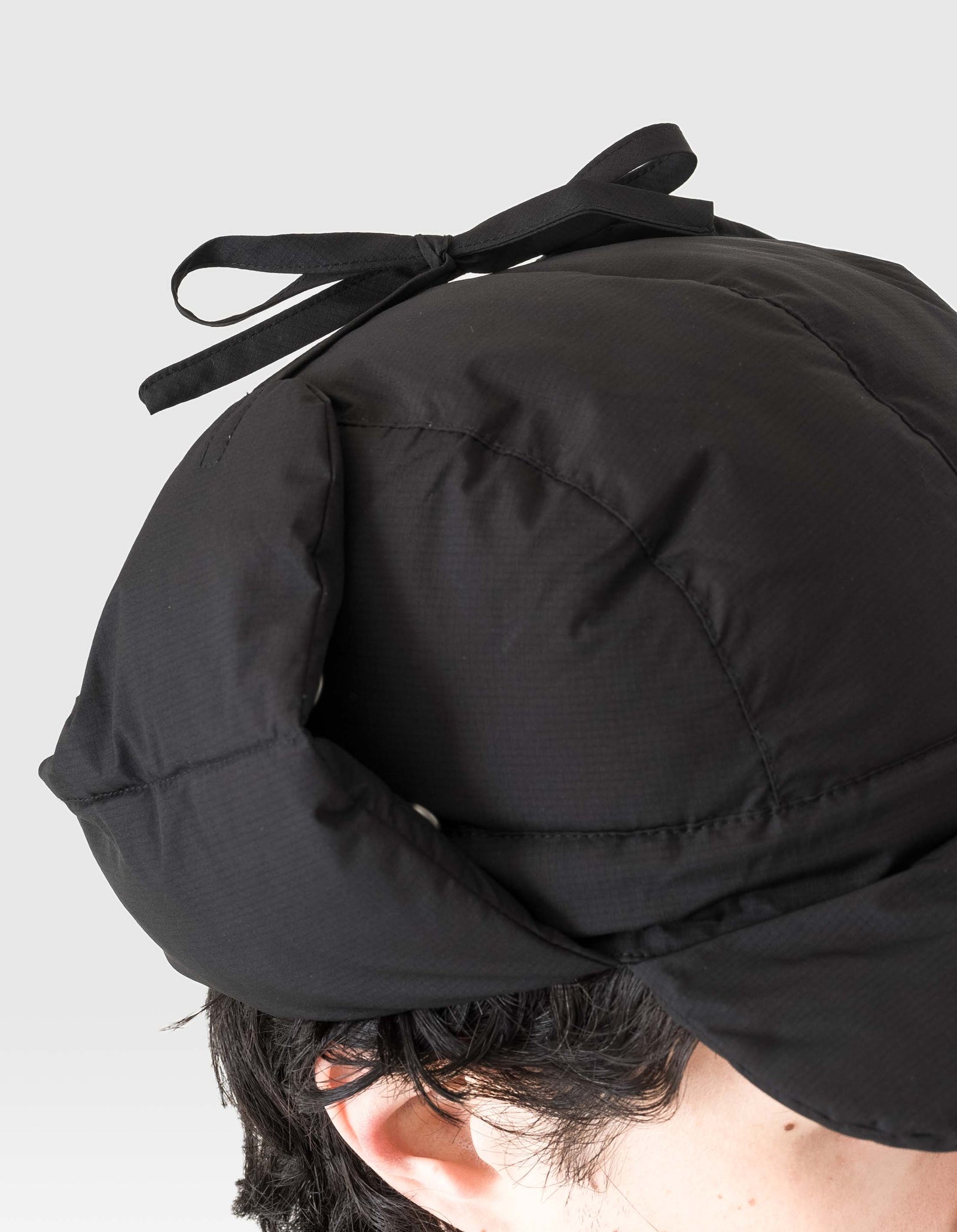 1383 Padded Aviator Hat Black