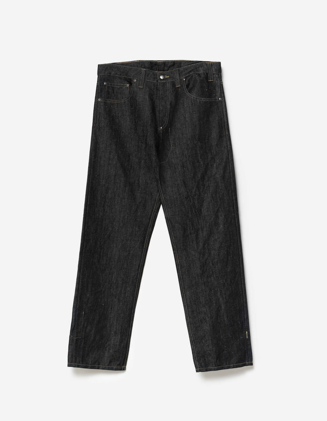 1484 Hemp Denim 7 Pocket Jeans Black