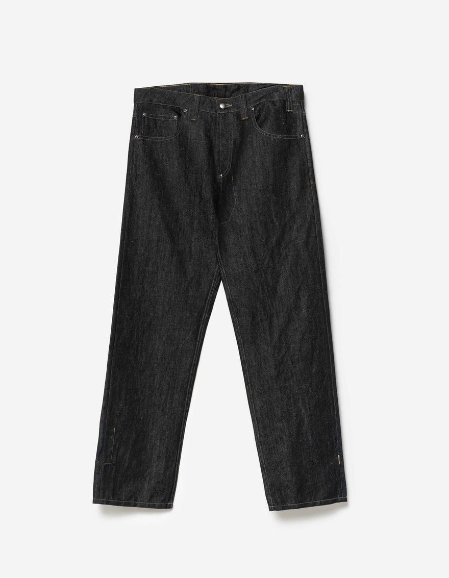 1484 Hemp Denim 7 Pocket Jeans Black
