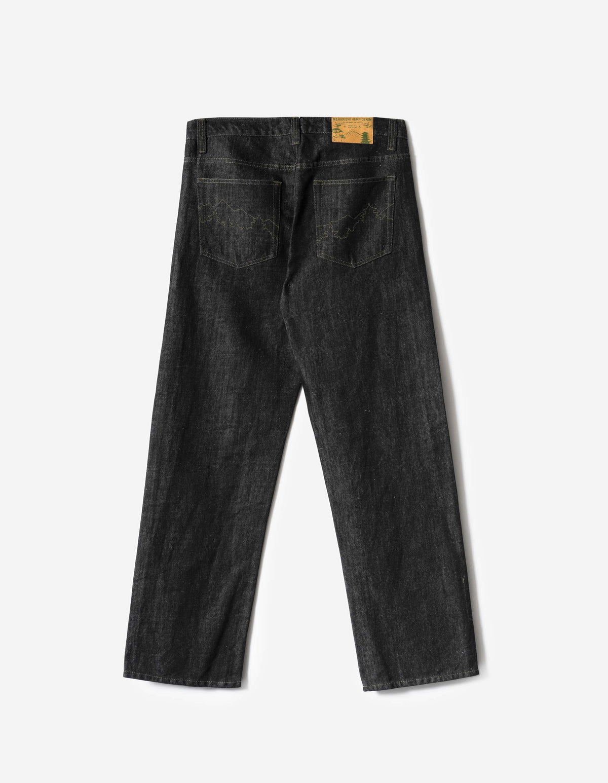 1484 Hemp Denim 7 Pocket Jeans Black