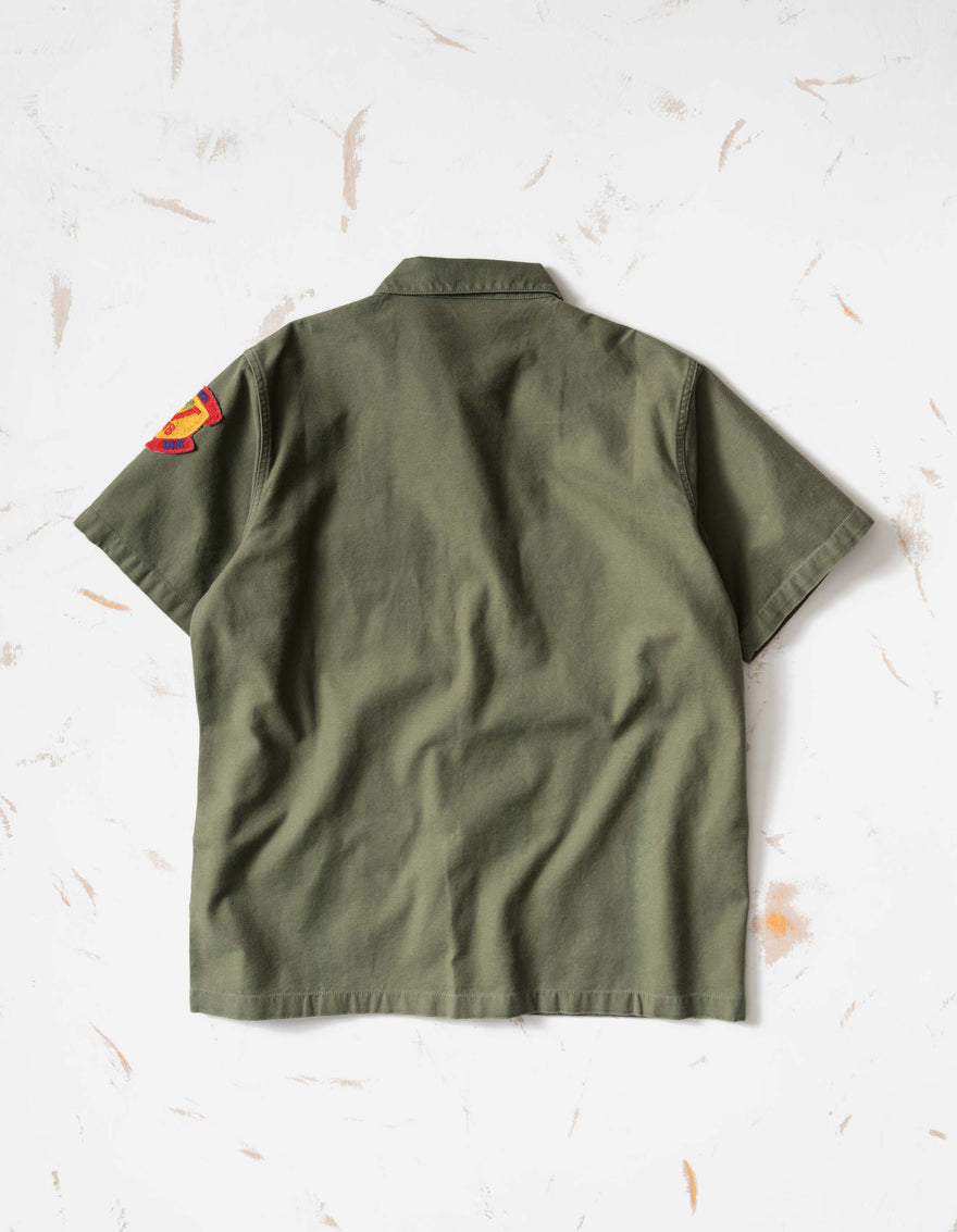 2006 Embroidered Utility Shirt 3rd Pattern Mod. Olive OG-107FF