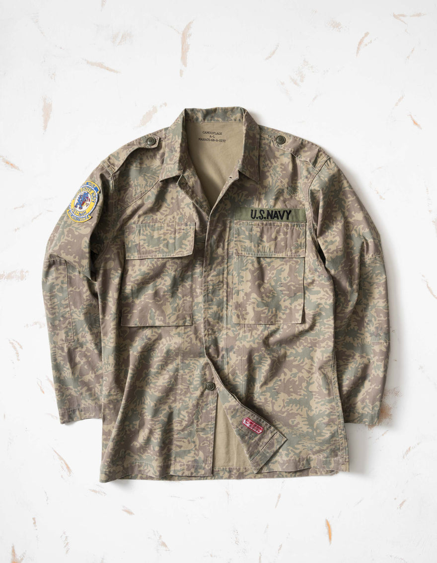 3524 Camo Seawolves Advisor's Shirt Jungle