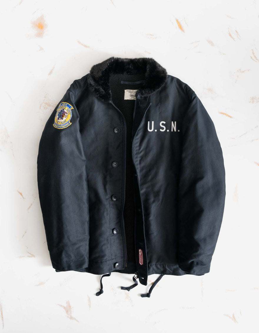 3533 Seawolves Deck Jacket Navy