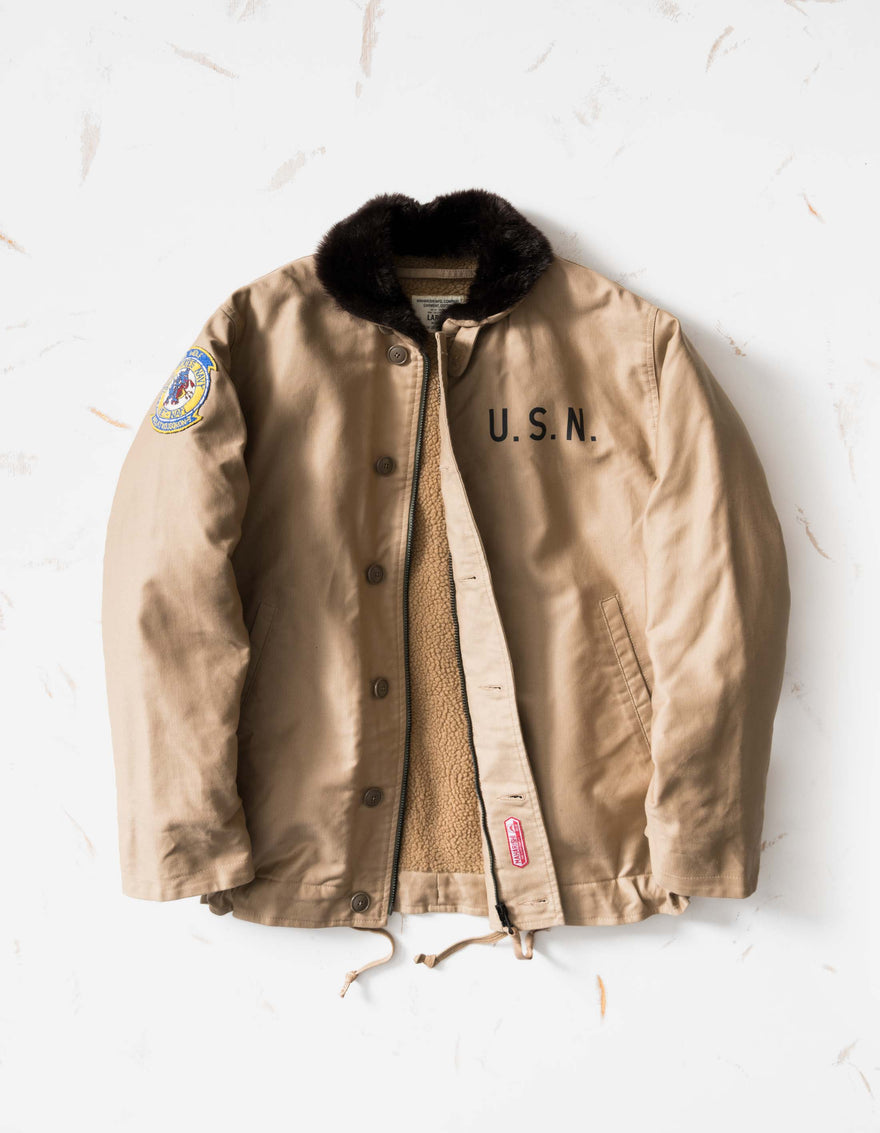 3533 Seawolves Deck Jacket Sand