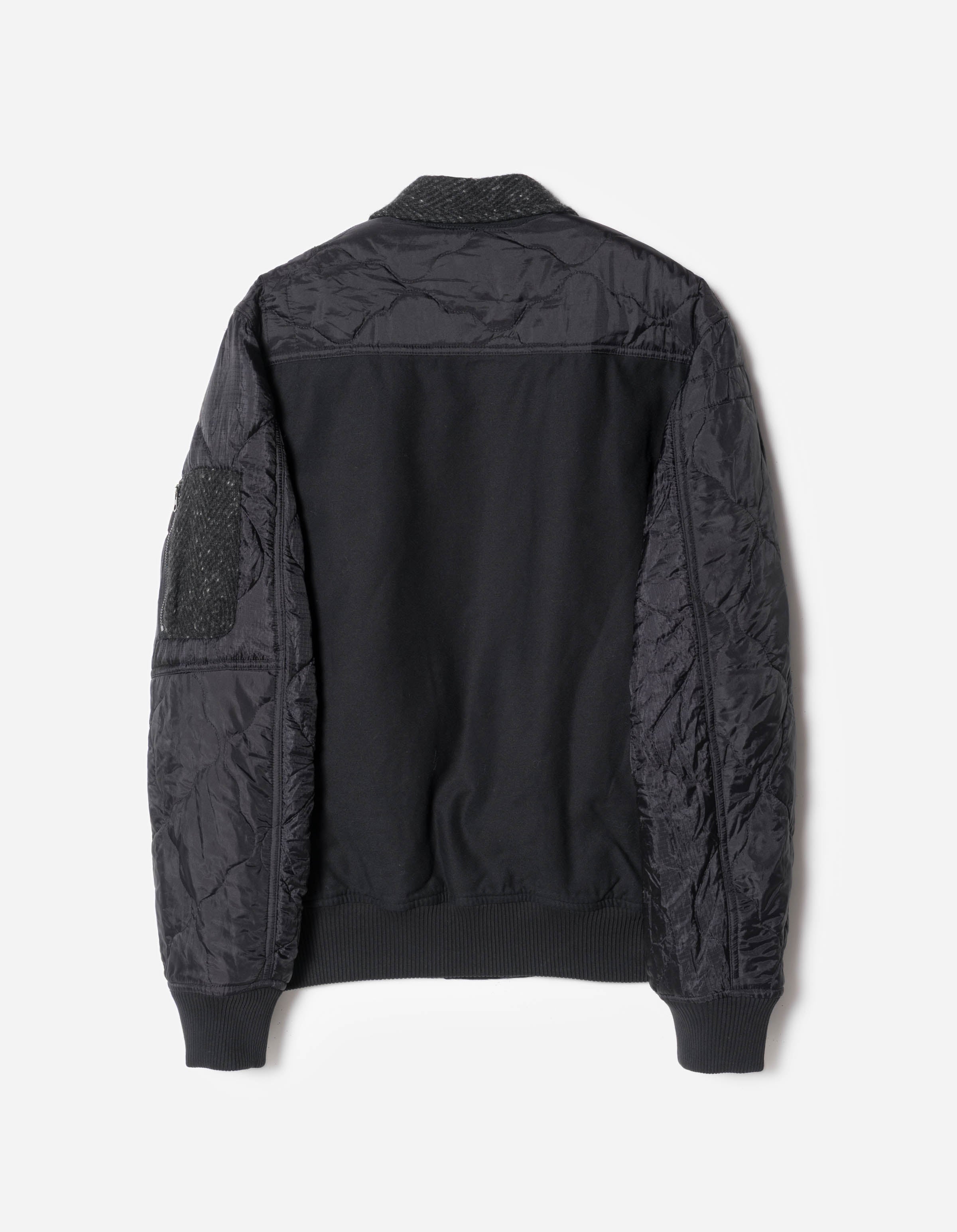 4083 Upcycled A2 Flight Jacket Black – Maharishi