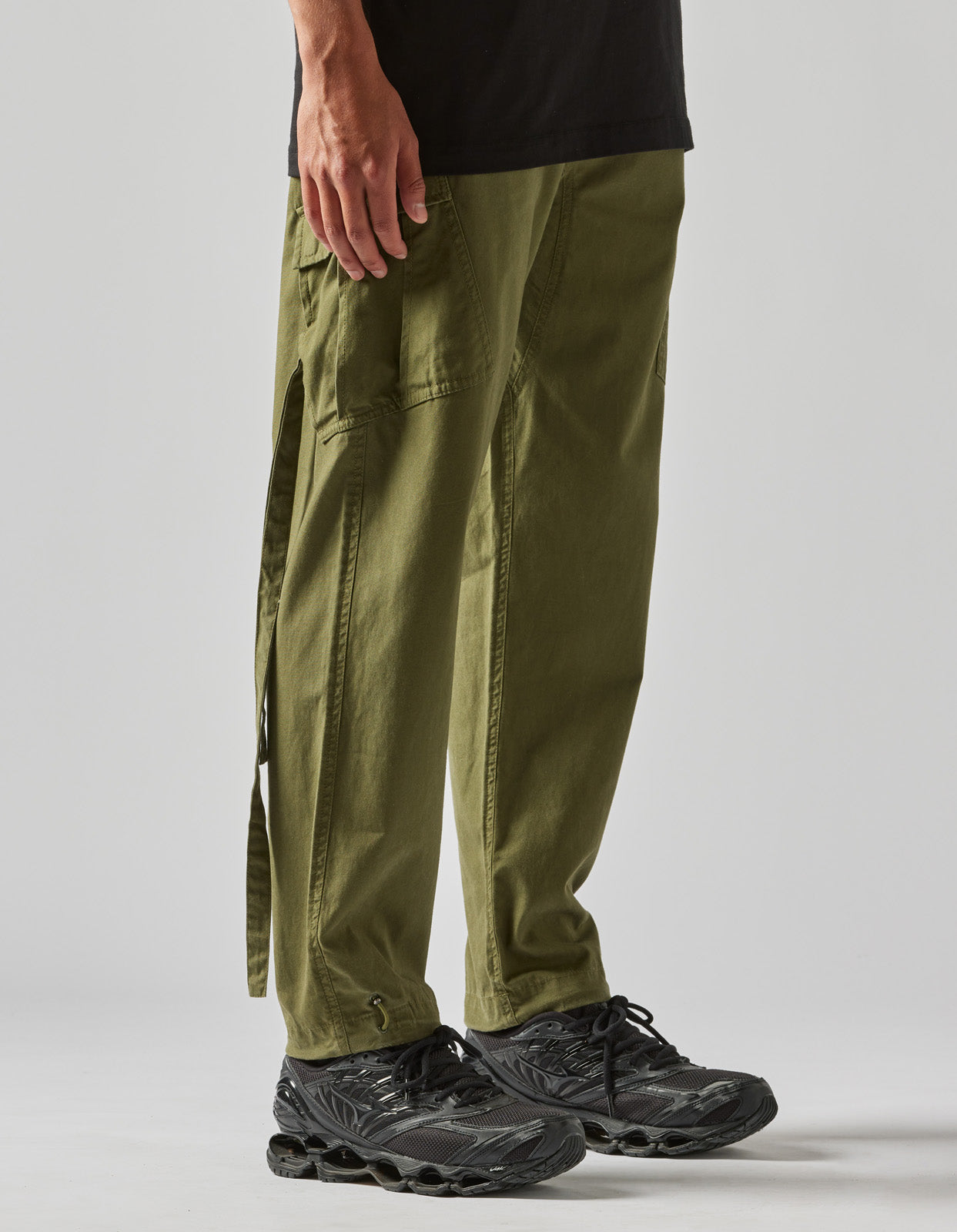 4514 Cargo Track Pants Olive OG-107F