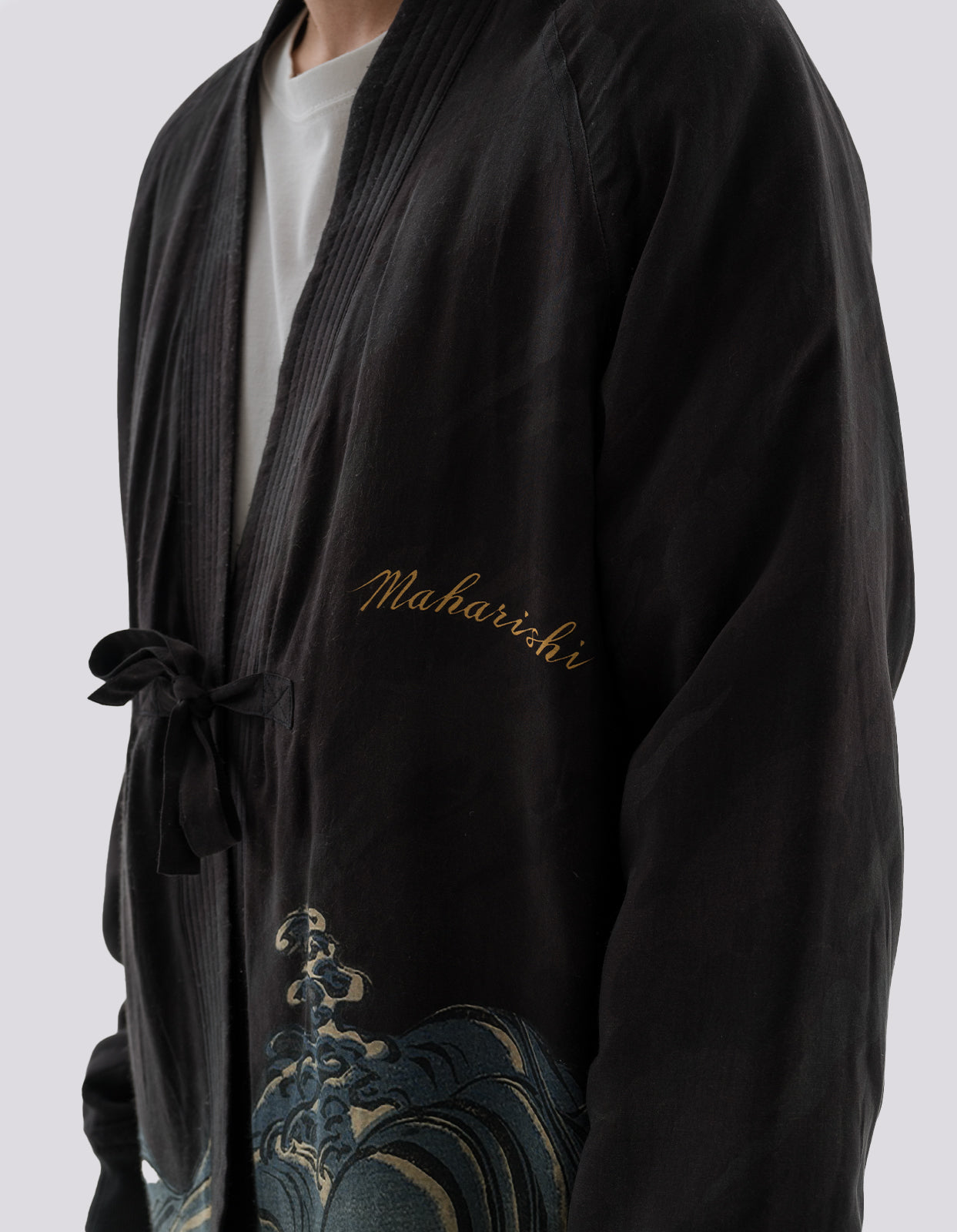 4562 Sue-Ryu Reversible Kimono Subdued Night/Black