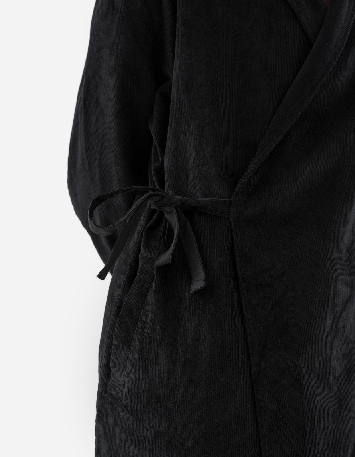 4567 Hemp Cord Kimono Blazer Black