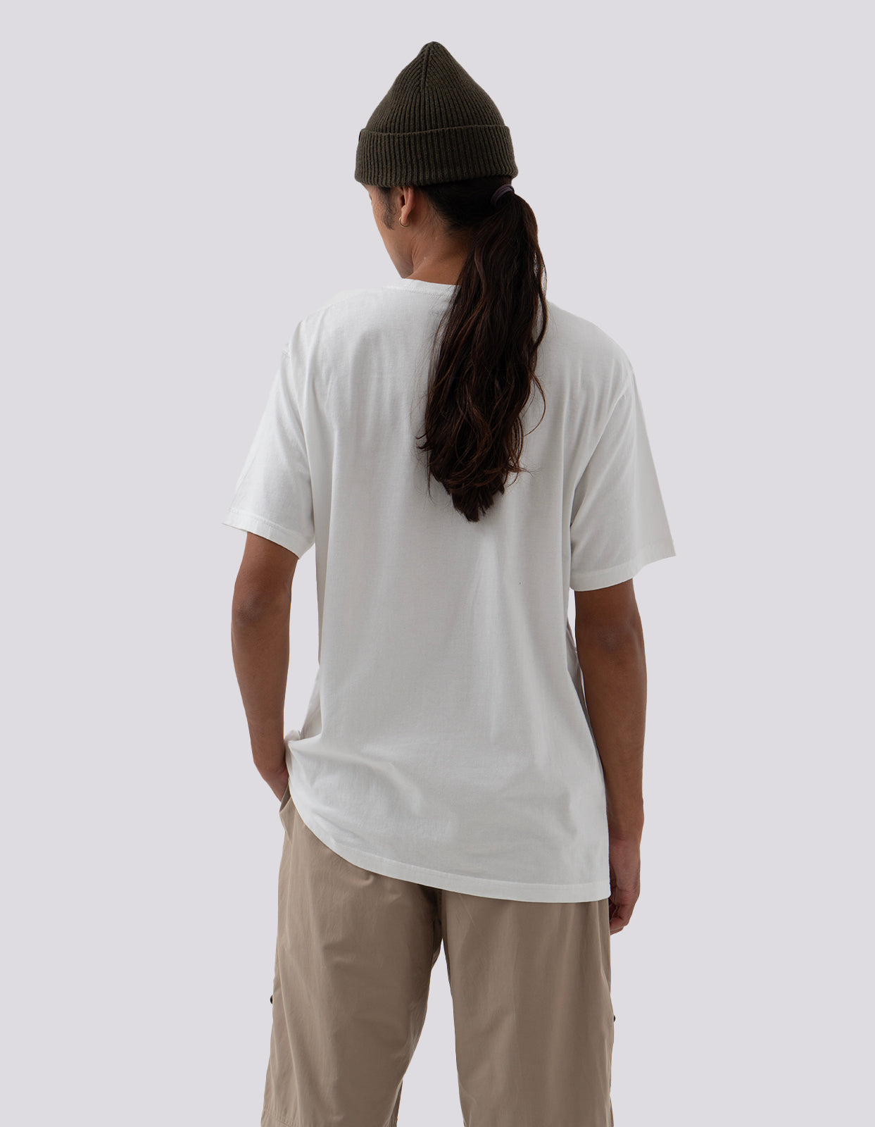 5017 Descending Dragon T-Shirt White