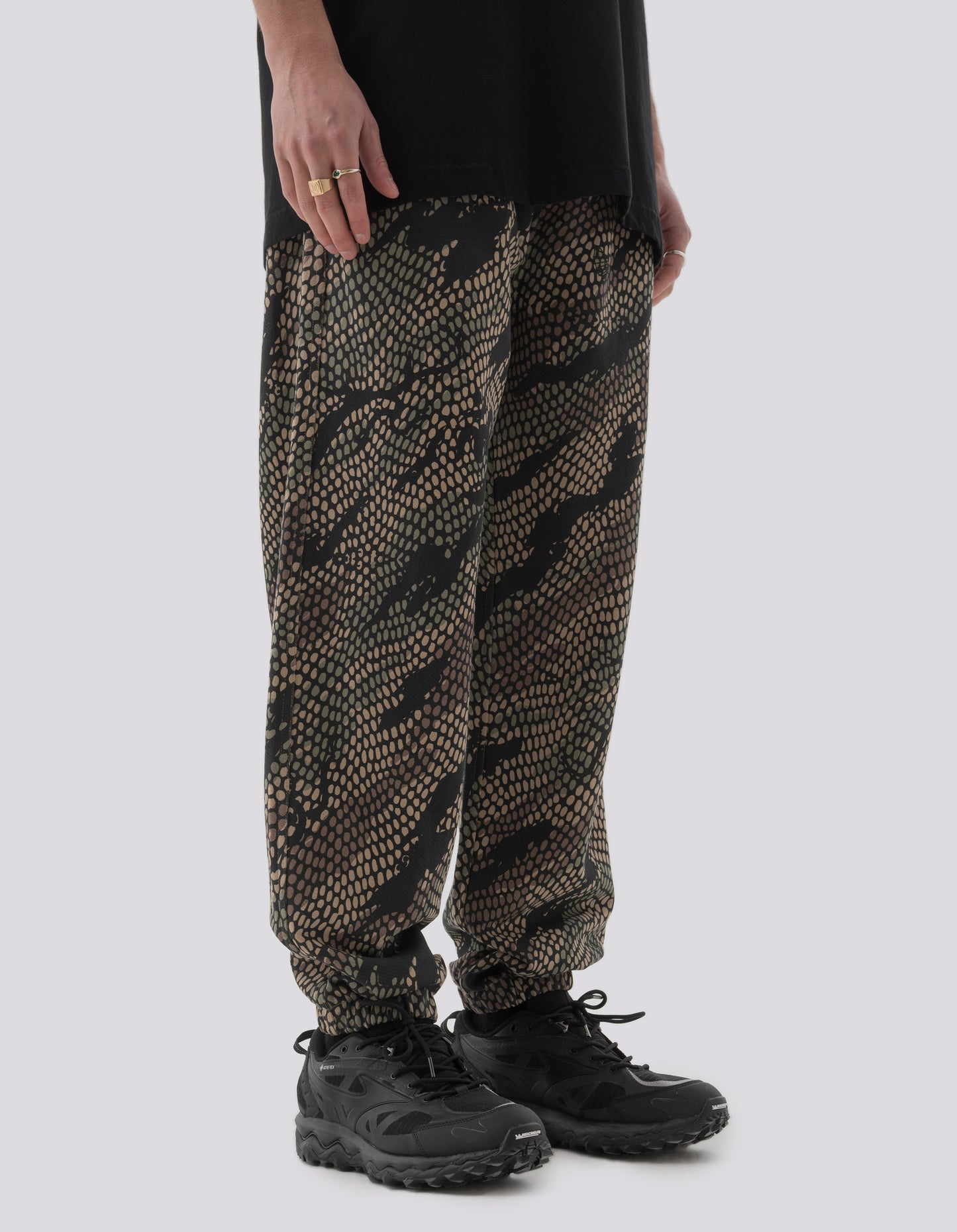 5068 Organic Camo Sweatpants Woodland