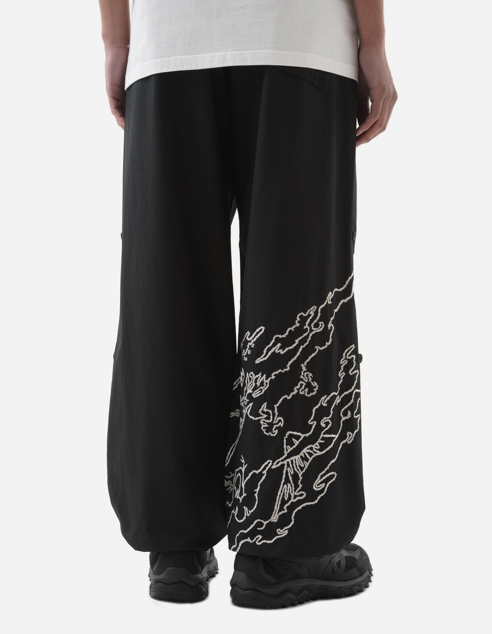 5137 Maha Basquiat Camo Loose Snopants® Black